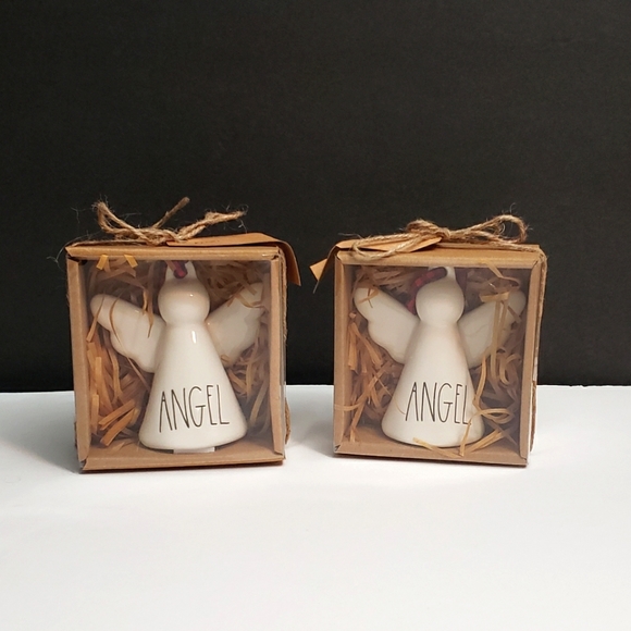 Rae Dunn (2) ANGEL Ornaments